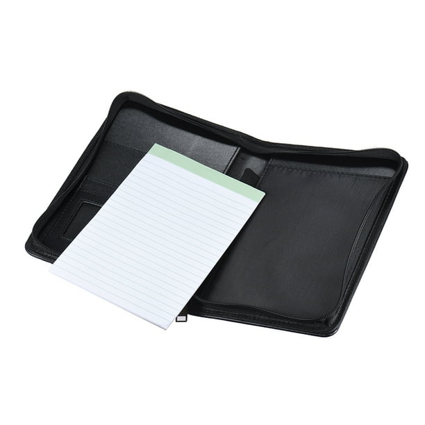 Portable Business Portfolio Padfolio Folder Document Case Organizer A5