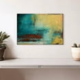 thumbnail image 2 of Elephant Stock Distant Limit Wall Art - Horizontal Canvas Wall Art - Living Room Wall Decor - Abstract Canvas - Turquoise And Teal Decor By Erin Ashley - 12" x 8", 2 of 8