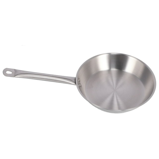 Sartén de Acero inoxidable, resistente, Apto para Lavavajillas, Horno, Sartén para Cocina Casera