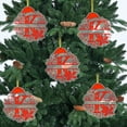 thumbnail image 4 of Adornos Navideños con Monograma Acrílico de 26 Letras y Gorro de Papá Noel | Adornos Navideños 2D para Manualidades | Adornos con Letras Colgantes para Decorar El Hogar, La Chimenea, La Puerta y La V, 4 of 5