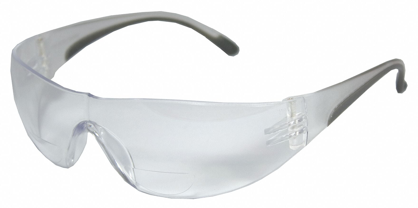 Crossfire ES5 2.5 Clear Lens Bifocal Reading Magnifier Safety Glasses Z87.1 