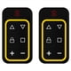 thumbnail image 1 of 2X Control Remoto de Puerta de Garaje Multifrecuencia de 8 Canales 270-868 MHZ Control Remoto de Copia Identificación Automática de Frecuencia Amarillo, 1 of 5