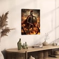 thumbnail image 2 of "Spartan Warrior on Battlefield" Canvas Wall Art, Epic Fantasy Greek Warrior Illustration, Bold Historical Decor for Man Cave, Office & Modern Home, 2 of 10