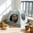 thumbnail image 6 of Pet Tent for Summer with Mosquito-Proof Mesh, Breathable Fabric & Portable Foldable Design, Suitable for Indoor Outdoor Cats, 15x15in by MPOISVA, 6 of 7