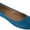 8600 Blue Pu, variant on Womens Ballerina Ballet Flat Shoes 8600 Blue PU 8