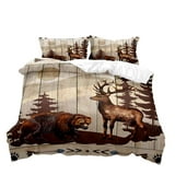 LUVIVIHOME Set di biancheria da letto da 3 pezzi, con orso