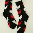 thumbnail image 2 of Rooster Pattern Socks from the Sock Panda (Adult Medium - Women's Shoe Sizes 5-10), 2 of 3