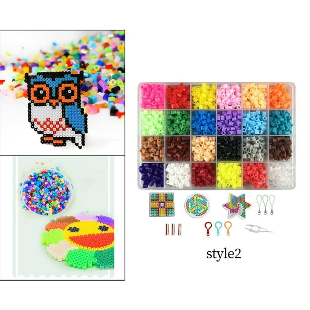 2400 Pieces Pixel Art Bead Birthday Gift 3D