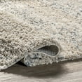 thumbnail image 4 of nuLOOM Brooke Shag Tasseled Area Rug, 7' 10" x 11', Beige, 4 of 9