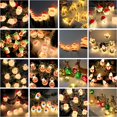 thumbnail image 2 of Guirnaldas de luces navideñas con bombillas incandescentes para decoración de interiores, guirnaldas de árboles de Navidad, cumpleaños, bodas, festivales, 2 of 3