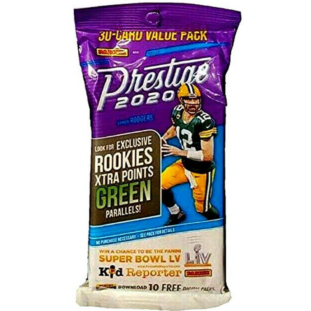 20 PANINI PRESTIGE FOOTBALL FAT PACK