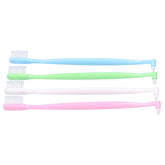 Orthodontic Toothbrush,4PCS Orthodontic Toothbrush DoubleEnded End Tuft Brush Tiny Toothbrush Top-Notch Performance