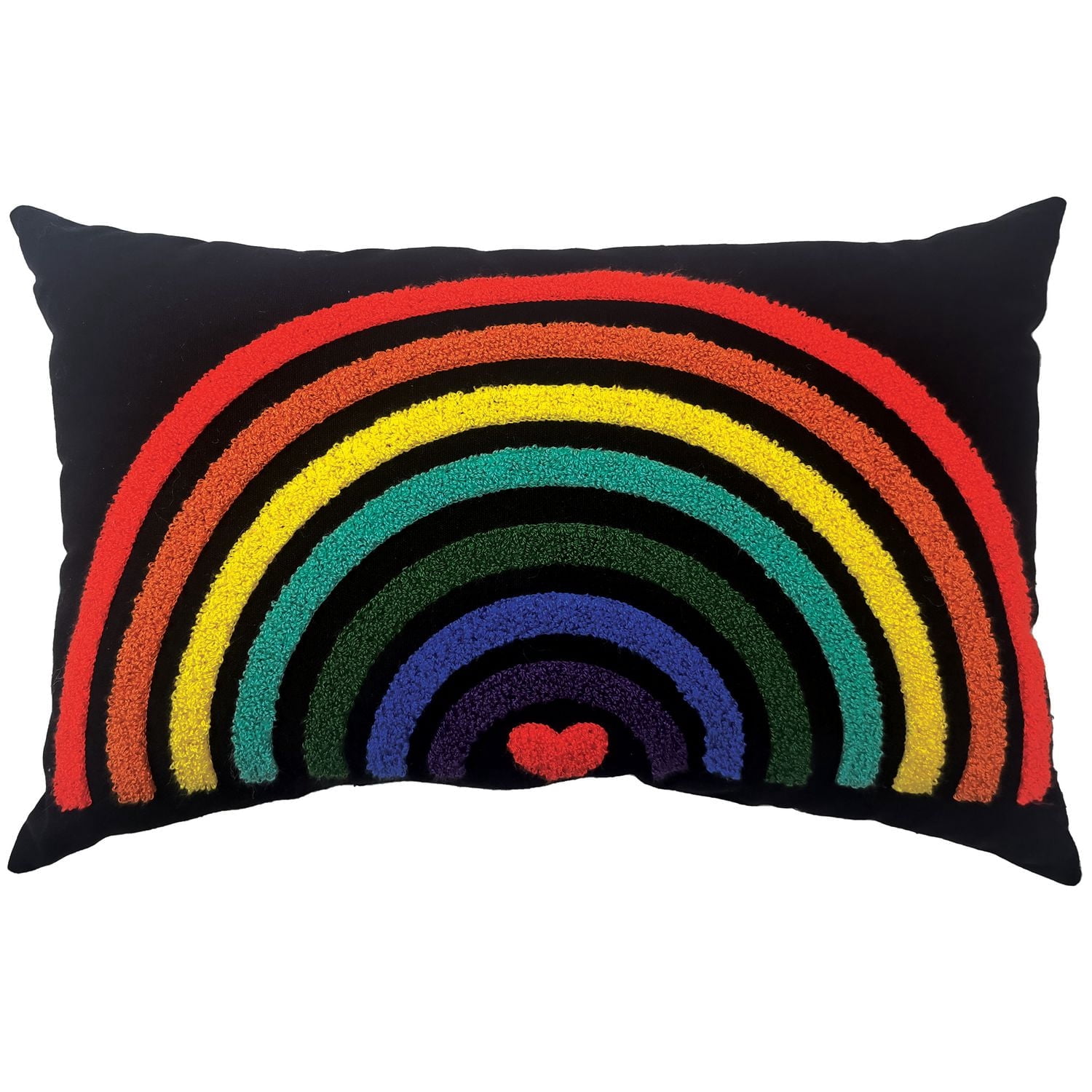 hometrends Pride Rainbow Decorative Pillow