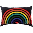 thumbnail image 1 of hometrends Coussin Décoratif Arc-en-Ciel Fierté, 1 of 1