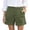 shorts 121#Army Green, variant on WAYUTE Women's Shorts Solid Twill Stretchy Chino Denim Short Pants High Waist Jean Shorts Casual Versatile Summer Dailywear