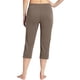 thumbnail image 2 of TaTaai Women Solid Yoga Capri Pants with Pockets Stretch Sports Trousers Ladies Workout Running Daily Wear Soft Breathable No Fading Versatile Comfortable Bottoms Gift, 2 of 8