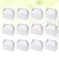thumbnail image 4 of BRIGHTFUFU 12 cajas de cartón blancas para dulces, galletas, pasteles, recuerdos de boda, regalos de bricolaje, postres, frutas y fiestas., 4 of 7