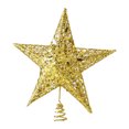 thumbnail image 1 of Yeacher Christmas Tree Topper for Xmas Tree 10 Inch Lighted Star Tree Topper Battery Powered LED Treetop for Xmas Tree Party Decoration, 1 of 7