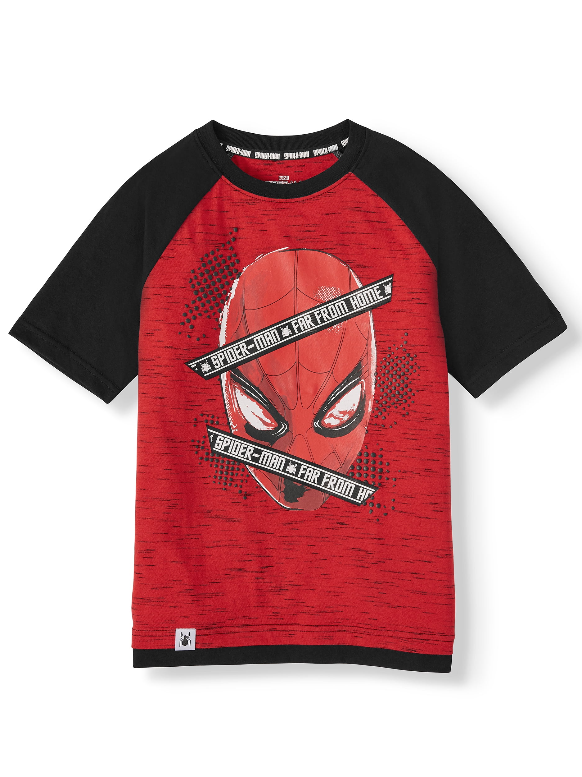 BRAND NEW BOY/'S /"MARVEL RED SPIDER-MAN SHORT SLEEVE T/' SHIRT