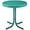 Turquoise, variant on YANG2 Griffith Weather Resistant Retro Metal Outdoor Side Table for Patio, Deck, Porch, Red