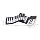 thumbnail image 3 of Piano enrollado a mano 49 teclas Teclado enrollable portátil | Piano Electrónico Plegable Suave con Reproducción de Grabación MP3 | Batería incorporada | Diseño ligero y compacto | 31,6 x 5,7, 3 of 7