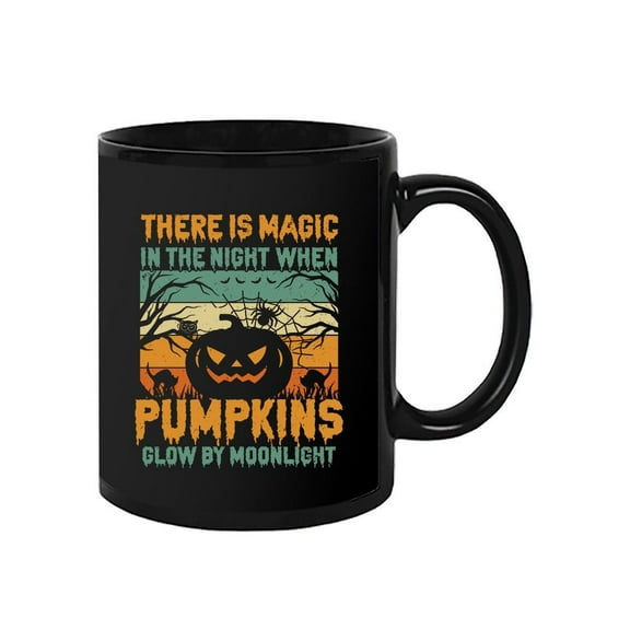 Pumpkins Glow By Moonlight Mug - Image by Shutterstock,