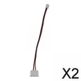 thumbnail image 1 of 2xUSB C Conector Hembra Cable De Alimentación A 2 Pin Cable Accesorio 3A Corriente 2 piezas, 1 of 8