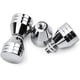 thumbnail image 4 of Rawiri Juego De 2 Tiradores De Puerta De Acero Inoxidable, Tiradores De Puerta De Perilla De Puerta De Ducha De 6 × 3 Cm para Baño, Cocina, Hogar, Oficina, Hotel, 4 of 5