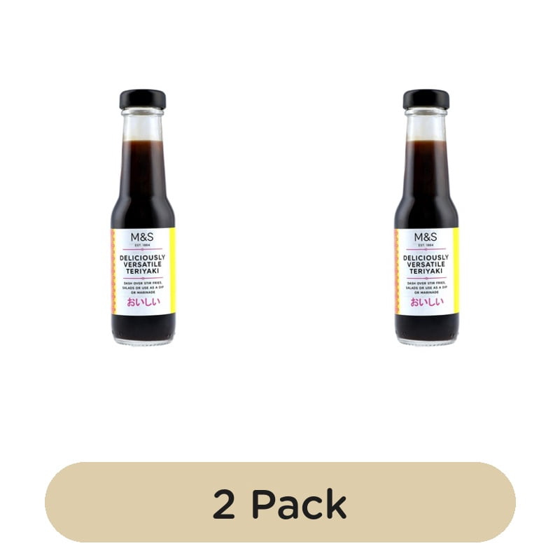 M&S Deliciously Versatile Teriyaki Sauce 175g, British Import (Pack of 2)