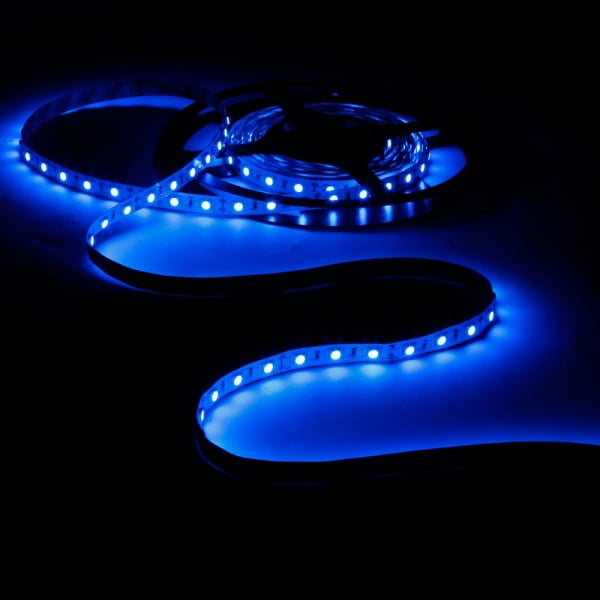 BLUE LED Light Strip Roll 15 ft Long 300 12V Flexible Waterproof IP67 
