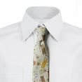 thumbnail image 2 of Nursery Necktie, Bear Fox and Bunny, Dress Tie, 3.7", Multicolor, by Ambesonne, 2 of 3