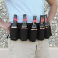 thumbnail image 3 of Txlixc Estante de bebidas cinturón de cerveza 6 bolsillo portátil estante de bebidas cinturón de cerveza Txlixc  moda, 3 of 9