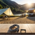 thumbnail image 3 of Yimiti Chariot de Camping à Poignée de Traction et Poussée, Barre de Poignée avec Pièces de Boucle Fixes, style B Élastique, 3 of 9