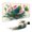 ST-B, variant on Lotus Flowers and Birds Large Mouse Pad 400x900mm for Home Office