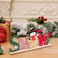 thumbnail image 2 of Matoen Christmas Table Signs Decorations Wooden Centerpiece Tabletop Santa Claus Wood Desktop Decor for Kitchen Home Xmas Holiday Party Supplies, 2 of 5
