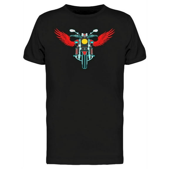 Sport Bike With Wings T-Shirt Men -Image by Shutterstock, Male x-Large
