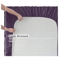thumbnail image 5 of KriKac Full Size Sheet Sets - 4 Piece Full Size Sheets, Purple Sheets Full Size Bed Sheets, Double Brushed Bed Sheets Full Size, Hotel Luxury Full Bed Sheets Set., 5 of 9