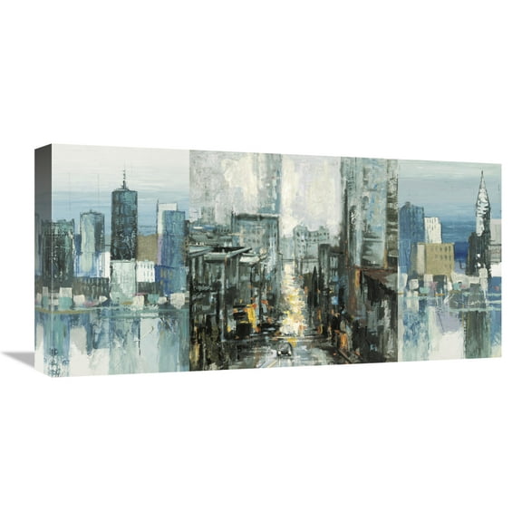 Global Gallery's 'NYC-3' by Luigi Florio Stretched Canvas Wall Art
