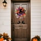 thumbnail image 1 of Guirnalda de Halloween para guirnalda de puerta de, dos patas largas, calabaza, corona de de Halloween, corona artificial para decoración Macarena corona de halloween, 1 of 8
