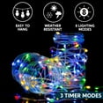 thumbnail image 4 of Joyfy 600 Led Christmas Lights,198 FT Christmas Lights with Remote Outdoor Decorations,Christmas Tree Lights with 8 Modes Timer for Holiday Xmas Party, 4 of 9