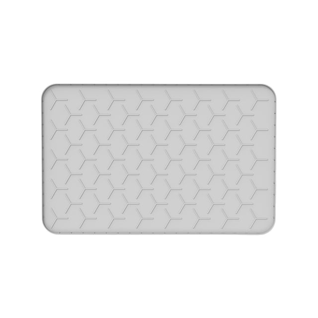 Lksixu Pet Supplies Silicone Cats Litter Collection Mat 34x22 In Washable Spatter Proof Waterproof And Foolproof To Clean for Small Dogs and Cats