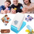 thumbnail image 1 of CHUANK DIY Jigsaw Punch for Crafting - Perfect for Precise Cuts and Creative Projects  Puzzle Punch for Scrapbooking Festival Paper Greeting Card DIY Albums Photos, 1 of 5