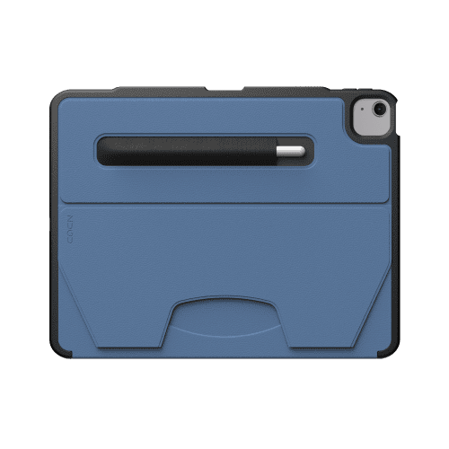 Zugu Case for iPad Air 13 Inch (M2/M3/M4) 2024/2025/2026, Slim Protective Cover with Apple Pencil Holder, Auto Wake/Sleep, Multiple Viewing Angles - Slate
