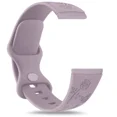 thumbnail image 1 of Flower Engraved Band for Fitbit Versa 3/Versa 4/Sense/Sense 2 Strap Soft TPU Sport Smartwatch Watchband Replacement for Versa Light Purple For Fitbit Sense 2, 1 of 6