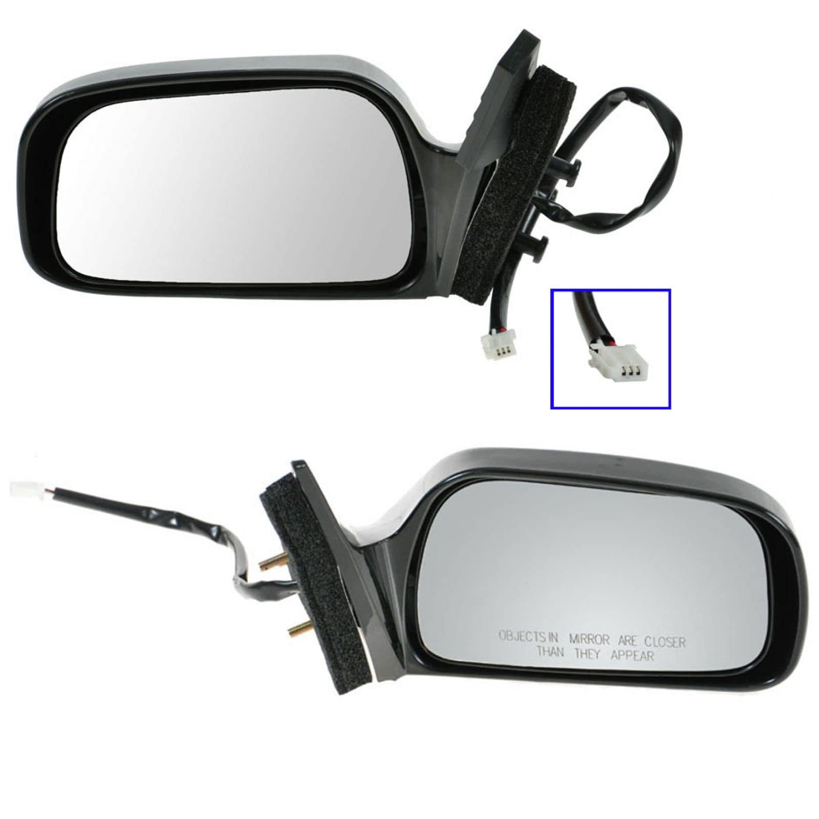 TRQ Power Side View Mirrors Left & Right Pair for Camry (US Built