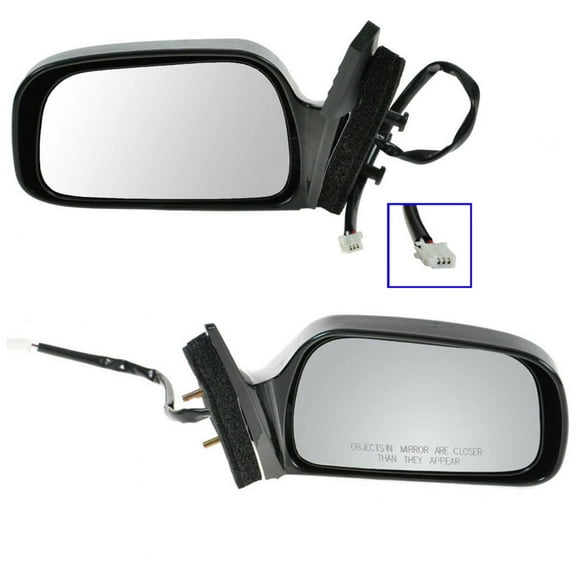 TRQ Power Side View Mirrors Left & Right Pair for Camry (US Built Models) MRA09096 Fits select: 1997-2001 TOYOTA CAMRY