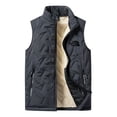 thumbnail image 4 of Chaleco de plumón sin mangas para hombre y mujer, chaqueta cálida y versátil con cuello levantado, novedad de otoño e invierno, 2024, 4 of 4