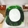 thumbnail image 5 of Homewish Green Dragon Bed Sheets,Magic Animal King Sheets,Starry Night Sheet Set For Boys Teens,Luxury Bedroom Decor,4 Pieces, 5 of 7