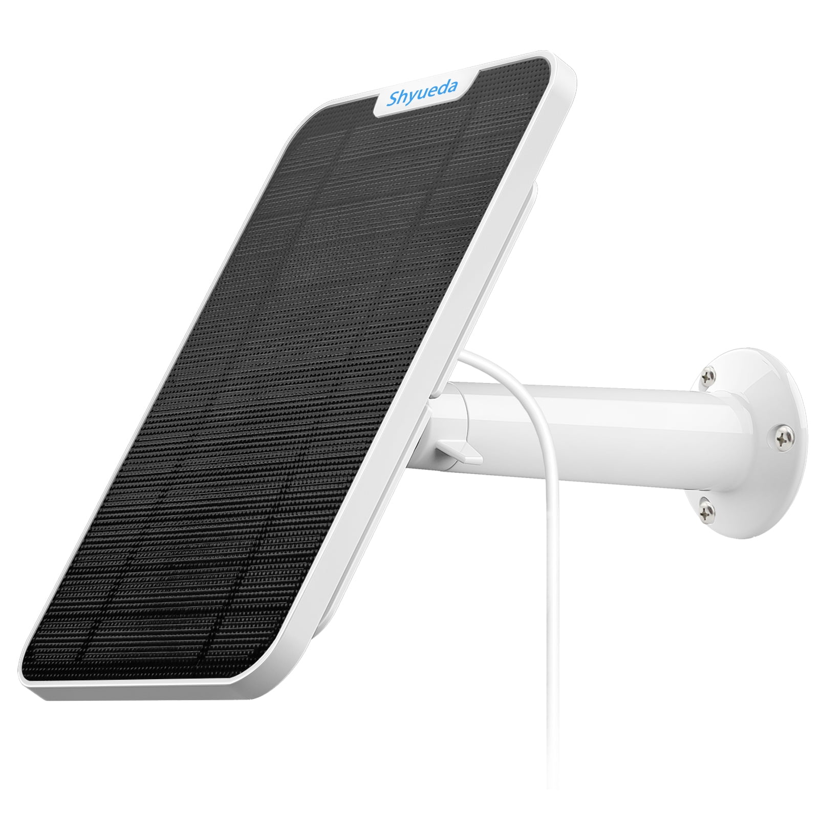 Solar Panel Charging For SimpliSafe Outdoor Camera, with 13.1ft Waterproof Charging Cable, IP65 Weatherproof(2-Pack)