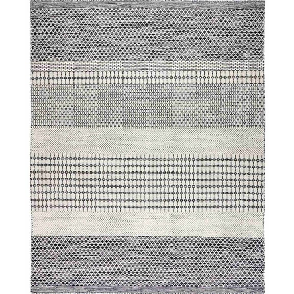 BoutiqueRugs Tideswell Bohemian, Transitional Area Rug - Black, Beige - 3'6" x 5'6"